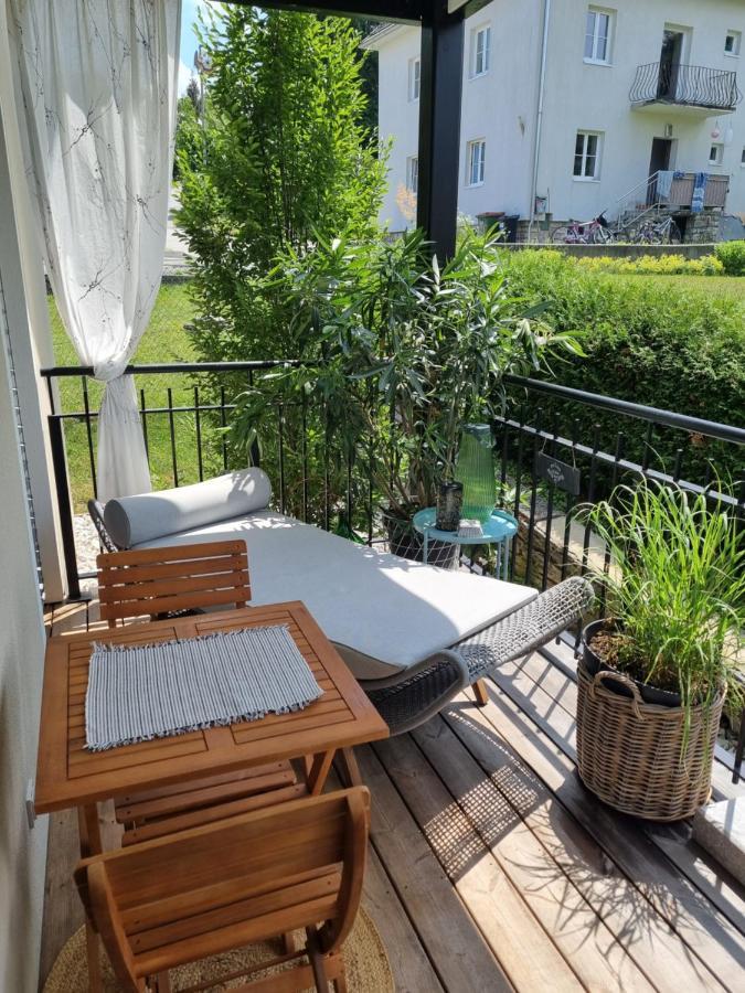 Ferienwohnung Binder Hubertusstrasse Velden am Woerthersee Exterior photo