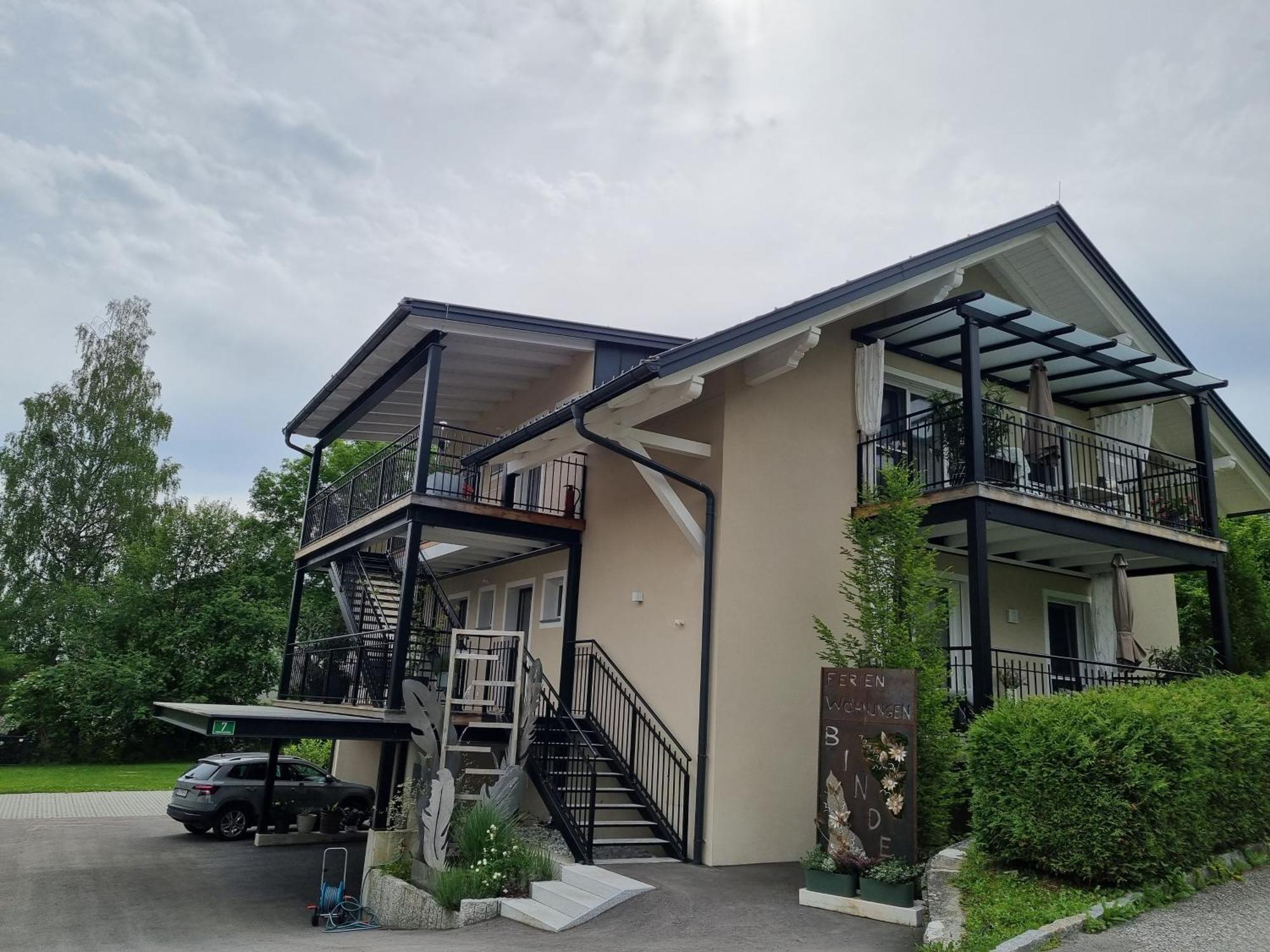 Ferienwohnung Binder Hubertusstrasse Velden am Woerthersee Exterior photo