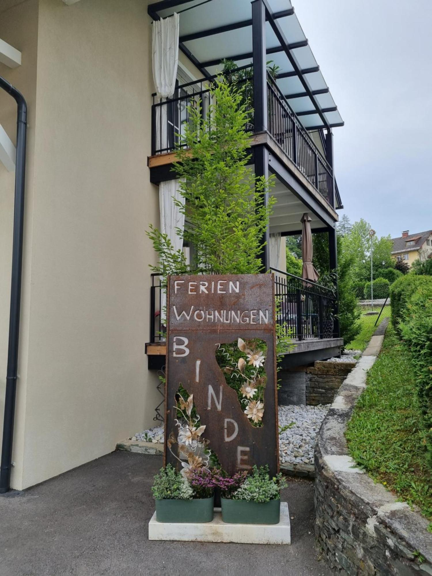 Ferienwohnung Binder Hubertusstrasse Velden am Woerthersee Exterior photo